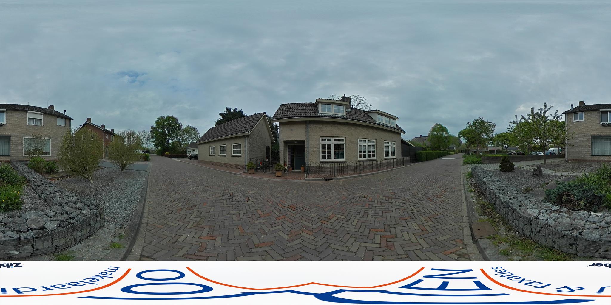 Vooraanzicht woning