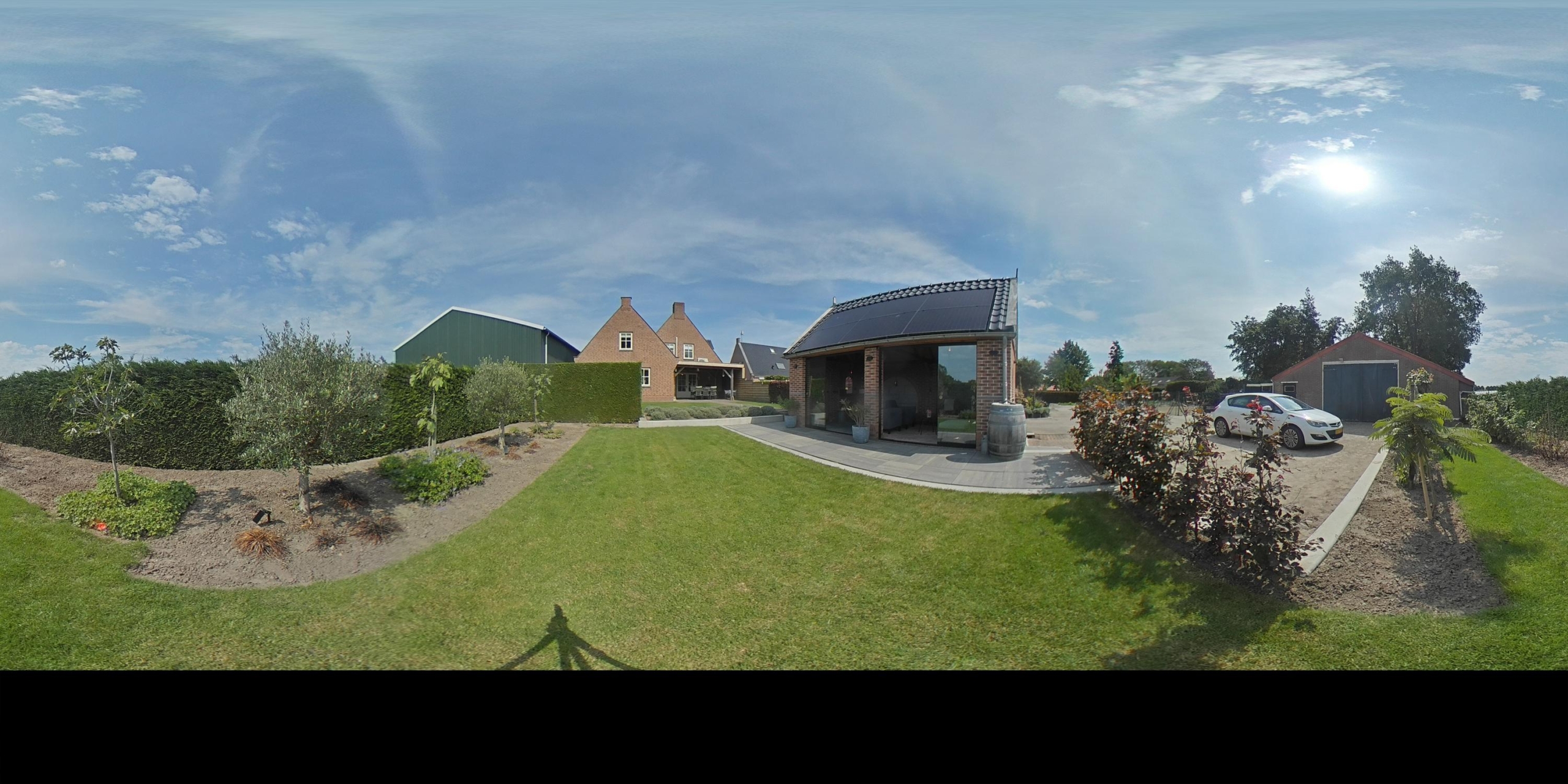 Achtertuin