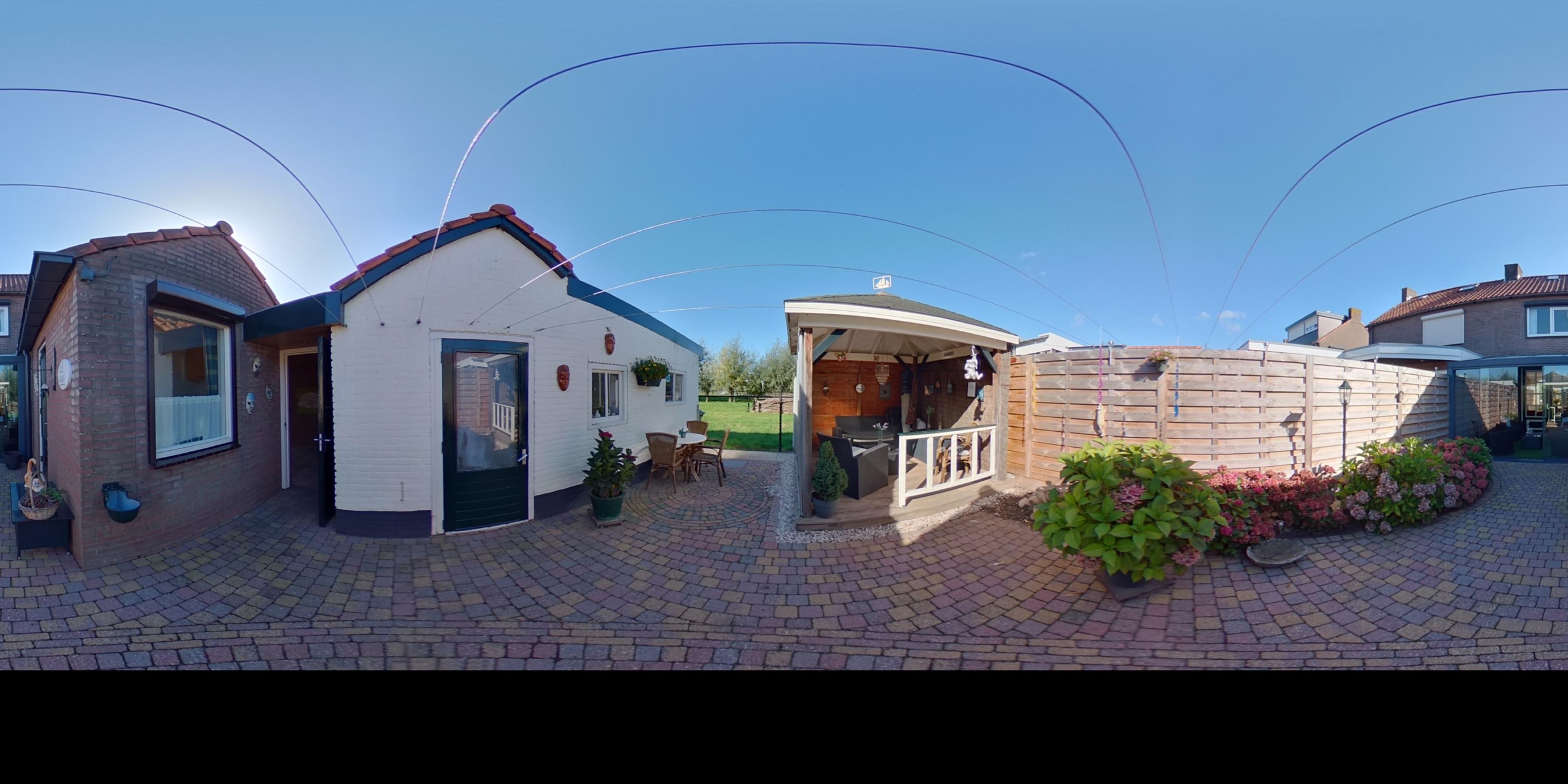 Achtertuin