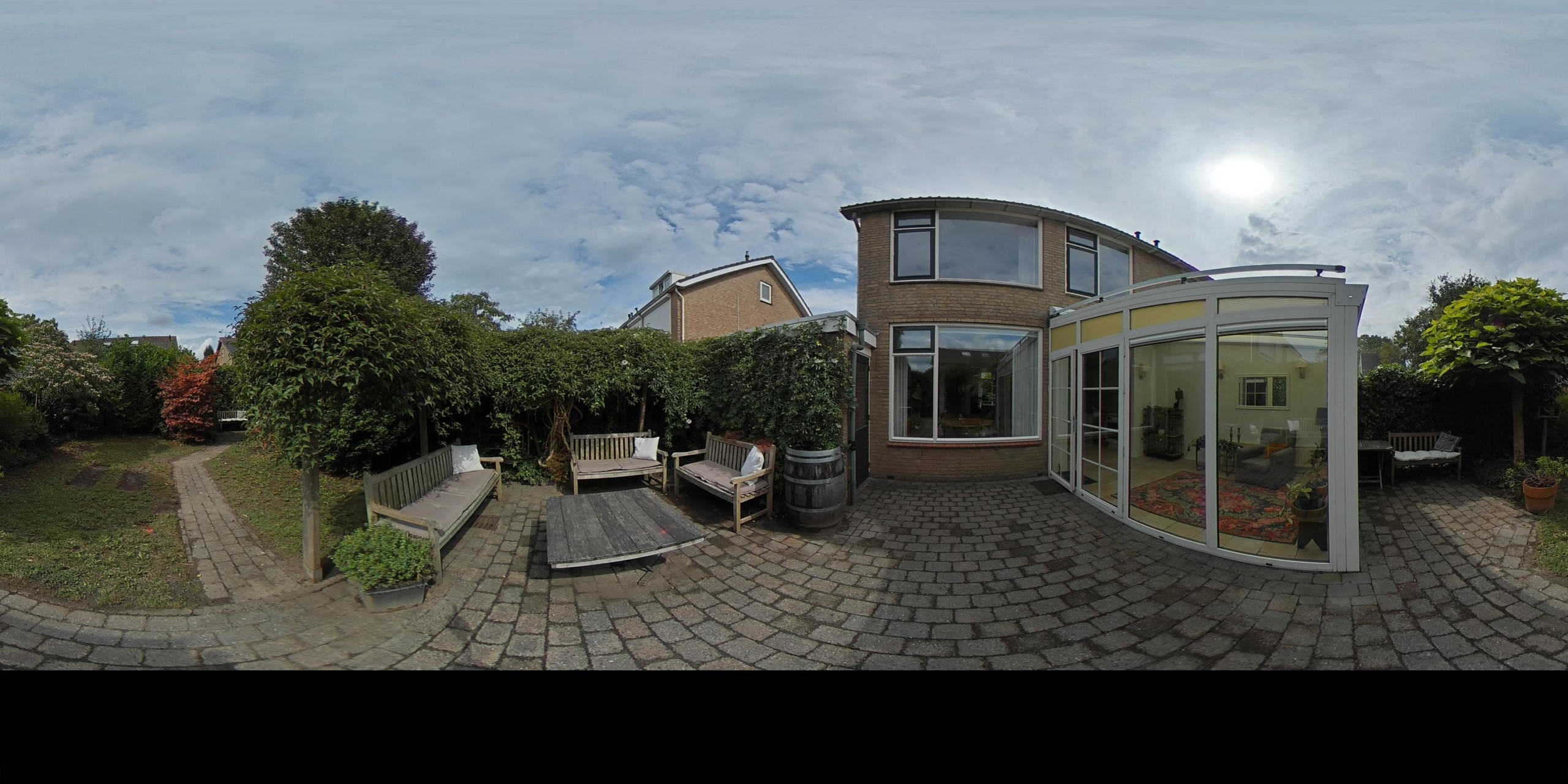 Achtertuin